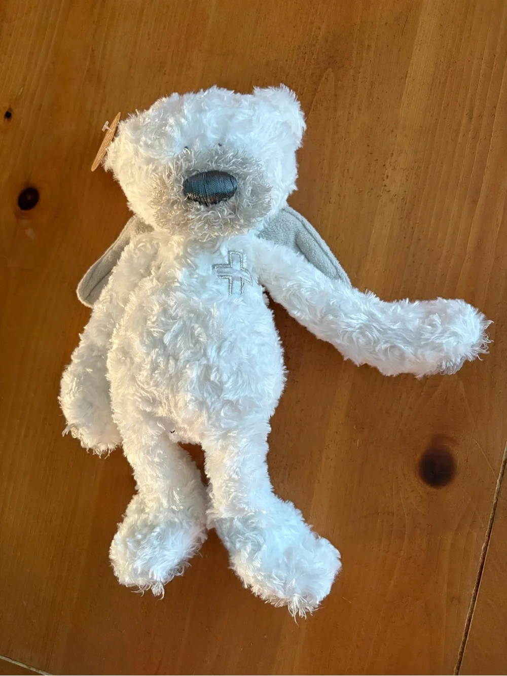 Demdaco Plush Pocket Prayer Bear Angel, Brand New